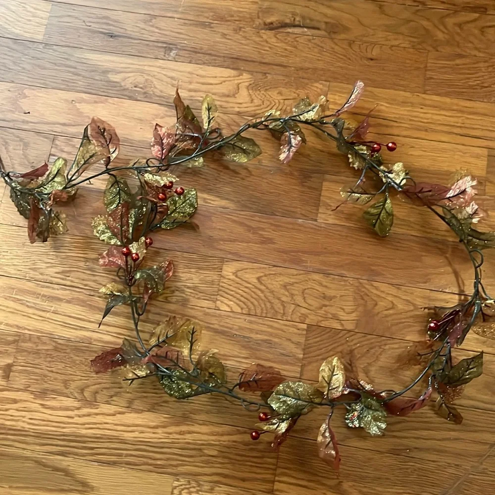 Christmas floral garland